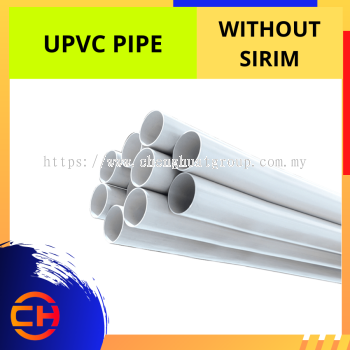 UPVC PIPE WITHOUT SIRIM [6"  x 5.8M]