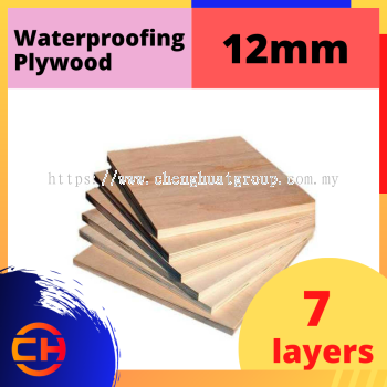 12MM WATERPROFING PLYWOOD 7 LAYERS [4' X 8']