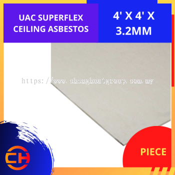 UAC SUPERFLEX CEILING ASBESTOS (PIECE) 4' X 4'