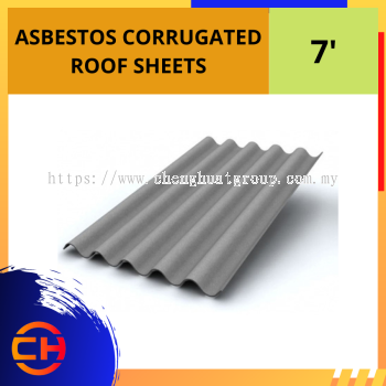 ASBESTOS CORRUGATED ROOF SHEETS【L 7' x THK 4mm】