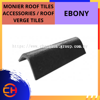 MONIER ROOF TILES ACCESSORIES/ ROOF VERGE TILES EBONY