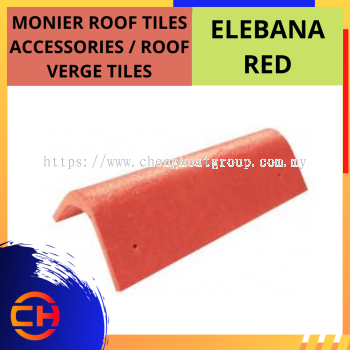 MONIER ROOF TILES ACCESSORIES/ ROOF VERGE TILES ELEBANA RED