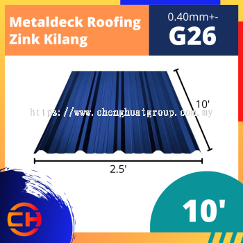 METALDECK ROOFING G26 [10']