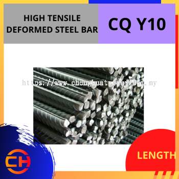  HIGH TENSILE DEFORMED STEEL BAR CQ Y10[PANJANG]