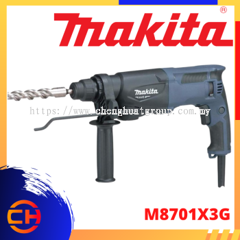 MAKITA M8701X3G ROTARY HAMMER 800W