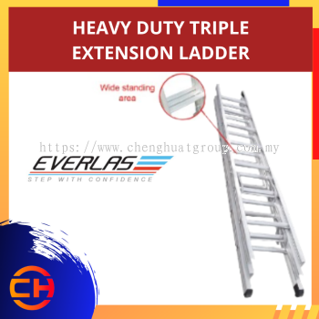 EVERLAS HEAVY DUTY TRIPLE EXTENSION LADDER (PRE ORDER)