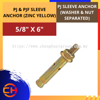 PJ & PJF SLEEVE ANCHOR [6''] 1pcs