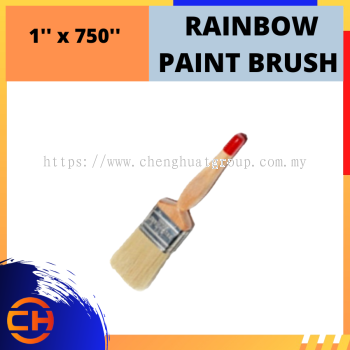 RAINBOW PAINT BRUSH NON HALAL [1"X750" ]