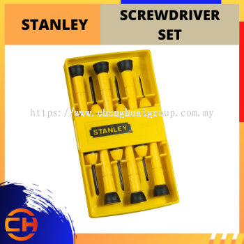 STANLEY PRECISION SCREWDRIVER SET 6PCS [STHT66052-8]