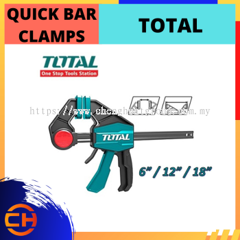 TOTAL TOOLS QUICK BAR CLAMPS