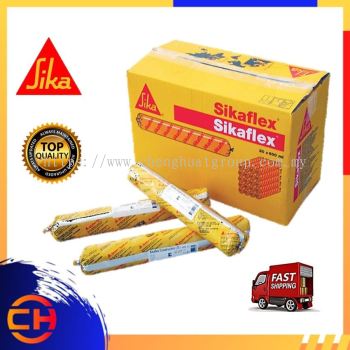 SIKAFLEX PEMBINAAN PU SILIKON AP PELEKAT BUCU BANGUNAN [600 ML, 20PCS]