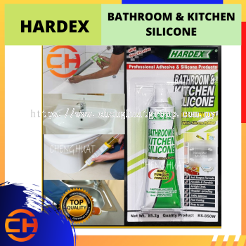 HARDEX ANTI FUNGUS BATHROOM & KITCHEN SILICONE SEALANT [75G]