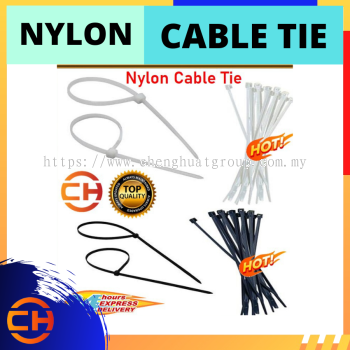 NYLON CABLE TIE TIES COMPUTER WIRE TIDY MANAGEMENT SELF-LOCKING