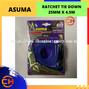 ASUMA RATCHET TIE DOWN [25MM X 4.5M]