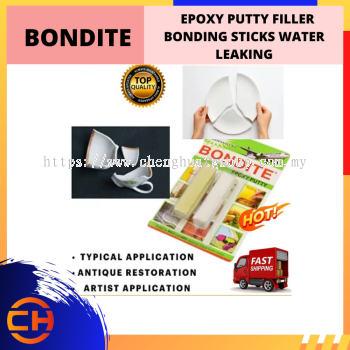 BONDITE EPOXY PUTTY FILLER BONDING STICKS WATER LEAKING