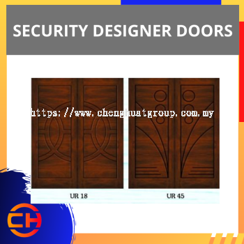 SECURITY DESIGNER DOORS UR18 UR45 [37"X83" / PAIR]