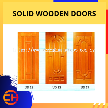 SOLID WOODEN DOORS UD 12 UD 13 UD 17