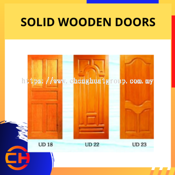 SOLID WOODEN DOORS UD 18 UD 22 UD 23