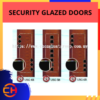 SECURITY GLAZED DOORS USG 4B USG 5B USG 6B