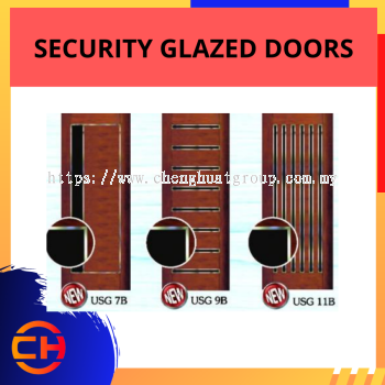 SECURITY GLAZED DOORS USH 7B USG 9B USG 11B