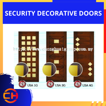 SECURITY DECORATIVE DOORS USA 1G USA 3G USA 4G