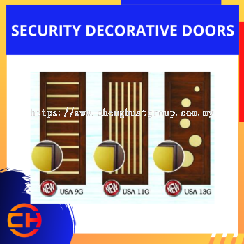 SECURITY DECORATIVE DOORS USA 9G USA 11G USA 13G