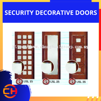 SECURITY DECORATIVE DOORS USL 1S USL 2S USL 3S