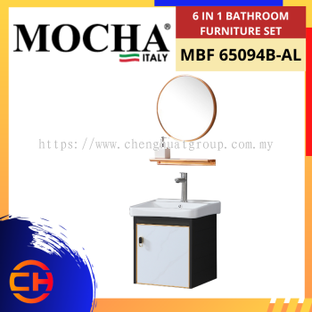 MOCHA 6 IN 1 BATHROOM FURNITURE SET MBF 65094B-AL