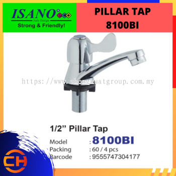 8100BI ISANO ECO PILLAR TAP* [1/2'']