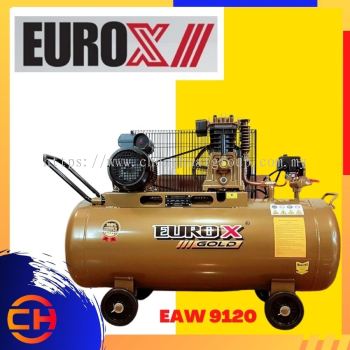 Eurox Gold EAW9120 3HP 120L 重型空气压缩机-意大利活塞头