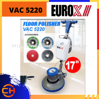 EUROX MULTI FUNCTIONAL HEAVY DUTY FLOOR BURNISHER 1800W 17'' BF522 5M ETENTION WIRE [VAC 5220]