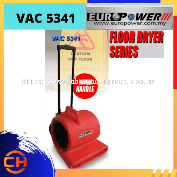 EUROPOWER INDUSTRIAL FLOOR DRYER FAN BLOWER WITH HANDLE 850W [VAC5341]