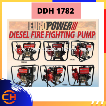 EURO POWER DIESEL FIRE FIGHTING PUMP SINGLE CYLINDER 4 STROKE AIR-COOLED [DDH1782]