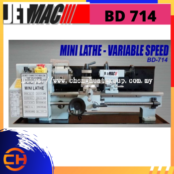 JETMAC VARIABLE SPEED MINI LATHE MACHINE [BD 714]