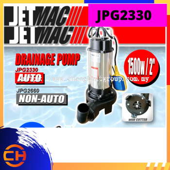 JETMAC AUTO SWITCH 2'' DRAINAGE SUBMERSIBLE PUMP ELECTRIC HIGH POWER [JPG2330]