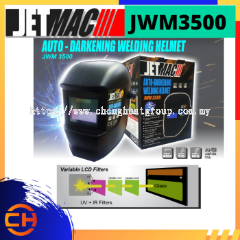 JETMAC AUTO DARKENING WELDING HELMET [JWM3500]