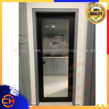 SWING DOOR 830A / BI FOLD DOOR CUSTOM MADE SIZE  (5MM NORMAL GLASS)