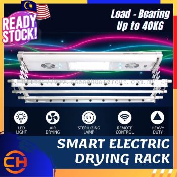 (Discontinue) Electric Smart Clothes Drying Rack Ceiling Cloth Dryer Rak Baju Elektrik Penyangkut Hanger Penyidai