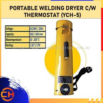 5kg Capacity Korean Type Electric Welding Rod Dryer Barrel/ ELECTRODE DRYER AC 240V 5KG C/W THERMOSTAT (YCH-5)