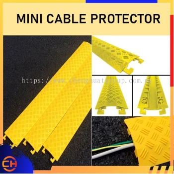 Cable Cover ,Yellow , Small Wire Groove Board Indoor,Protector 1 Channel, Size: 1000mm(L) X 125mm(W) X 50mm(H)
