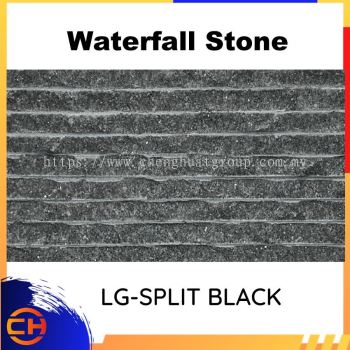 Waterfall Stone Legostone Panels ( 10cm x 20cm / 15cm x 30cm )LG-Split Black