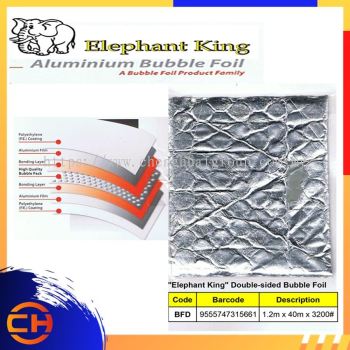 Aluminum Foil Bubble Heat Insulation House Roof Thickness 3mm Width 40M X1.2M/Roll