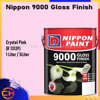 Nippon 9000 Gloss Finish Wood & Metal Paint 1L/5L CRYSTAL PINK (R 1312P)