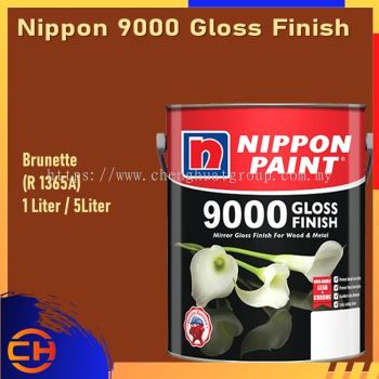 Nippon 9000 Gloss Finish Wood & Metal Paint 1L/5L BRUNETTE (R 1365A)