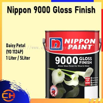 Nippon 9000 Gloss Finish Wood & Metal Paint 1L/5L DAISY PETAL (YO 1124P)