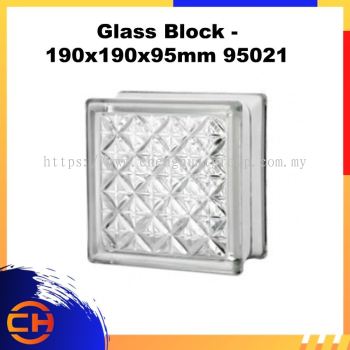 Glass Block - 190x190x95mm 95021 (Diamond)