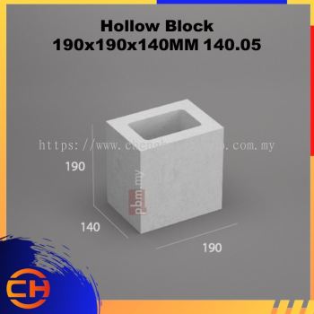 Hollow Block - 190x190x140MM 140.05