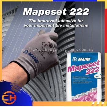 Mapei Mapeset 222 Cementitious Adhesive For Installation Of Ceramic Tiles 20KG