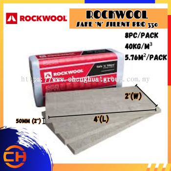 Rockwool Sound Proof Acoustic Rock Wool Mineral Wool(8 pcs/pack) Wall Sound Proofing Heat insulation