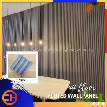 WPC Wall Panel c/w PVC Surface/ Wall Paper/ Panel Dinding ǰ/װǽ/  170 X 22 X 2950MM CODE : GRAY